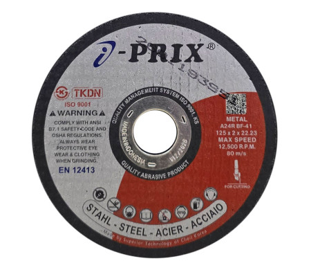 ĐÁ CẮT IPRIX A24R METAL 125 X 2.0 X 22.23MM 